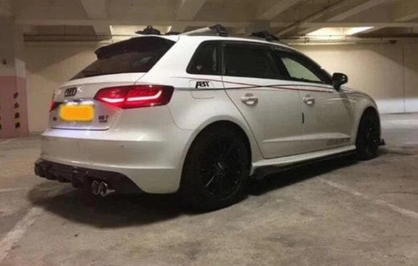 Audi A3/S3/RS3 (8V) Hatchback Facelift Carbon Fibre Side Skirts